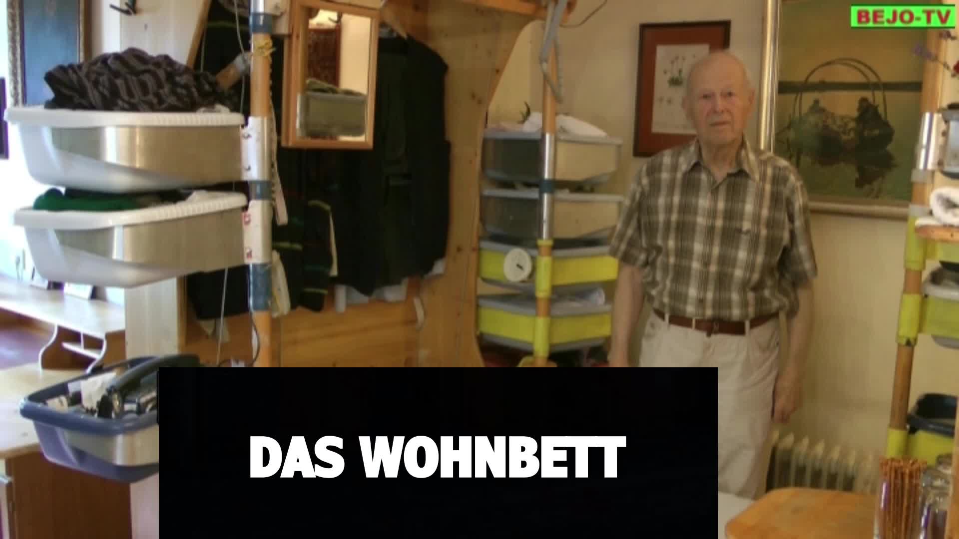 Dr. Karl Kaltenböck - Erfinder eines Wohnbetts