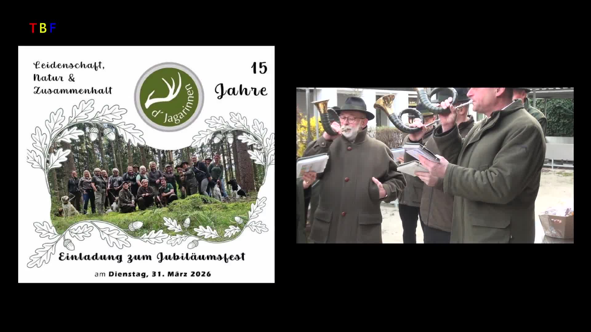 15 Jahre d'Jagarinnen