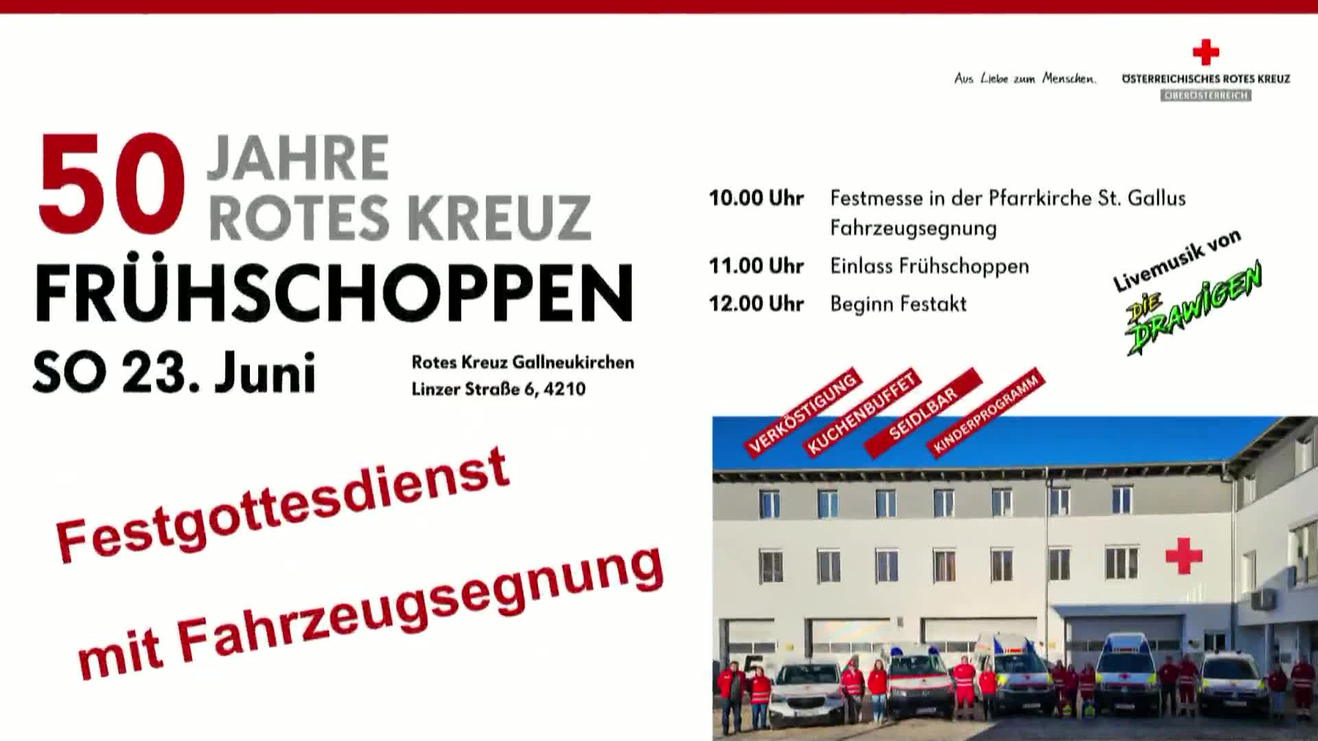 50 Jahr Feier Rotes Kreuz Engerwitzdorf-Gallneukirchen