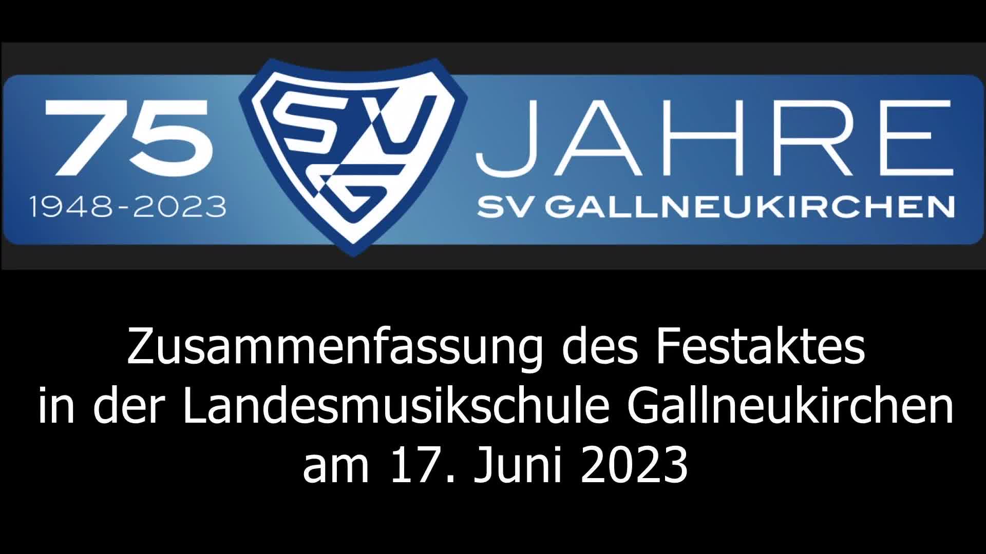 75 Jahre Sportverein Gallneukirchen