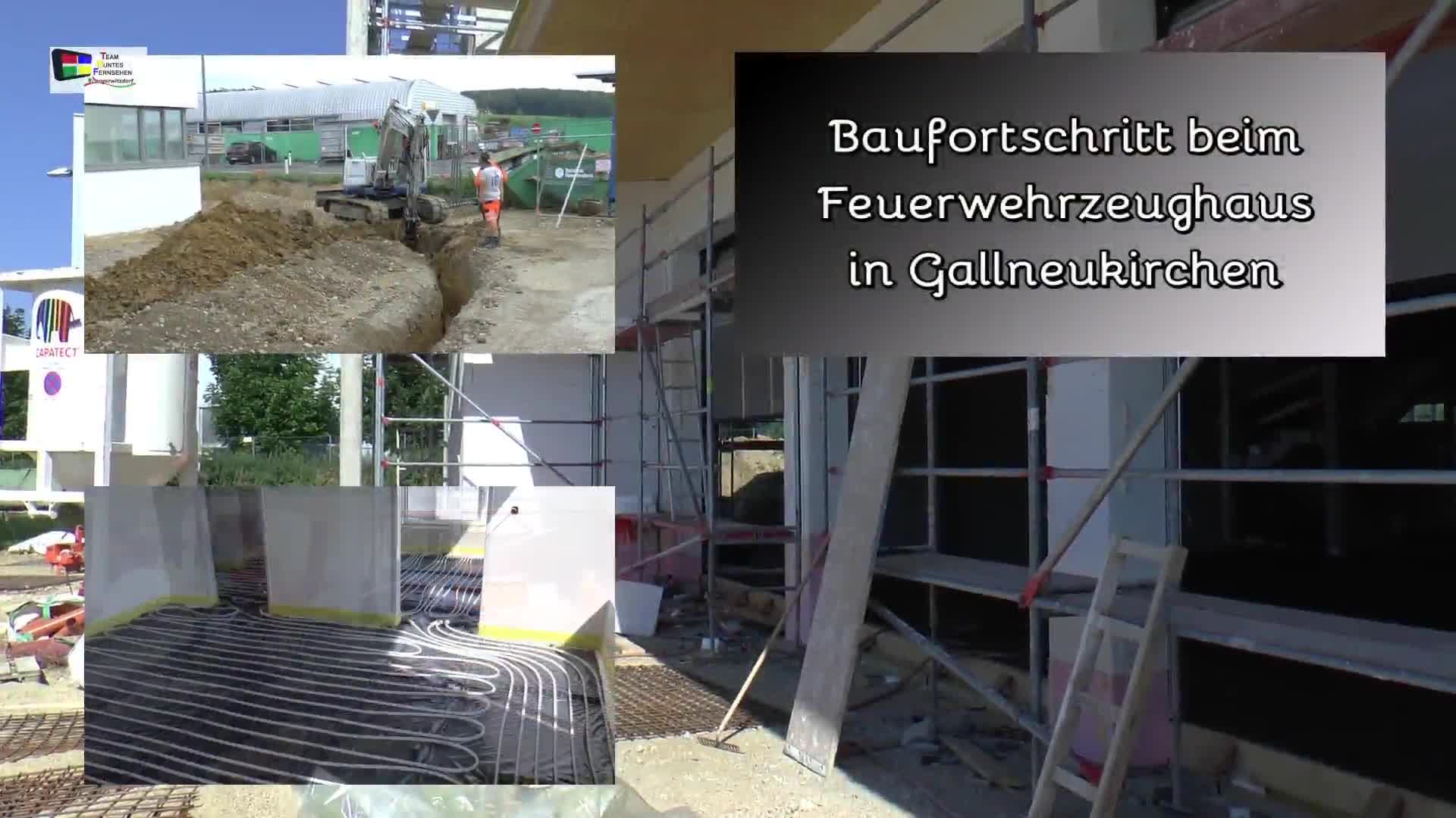 Baufortschritt - FF-Zeughaus Gallneukirchen