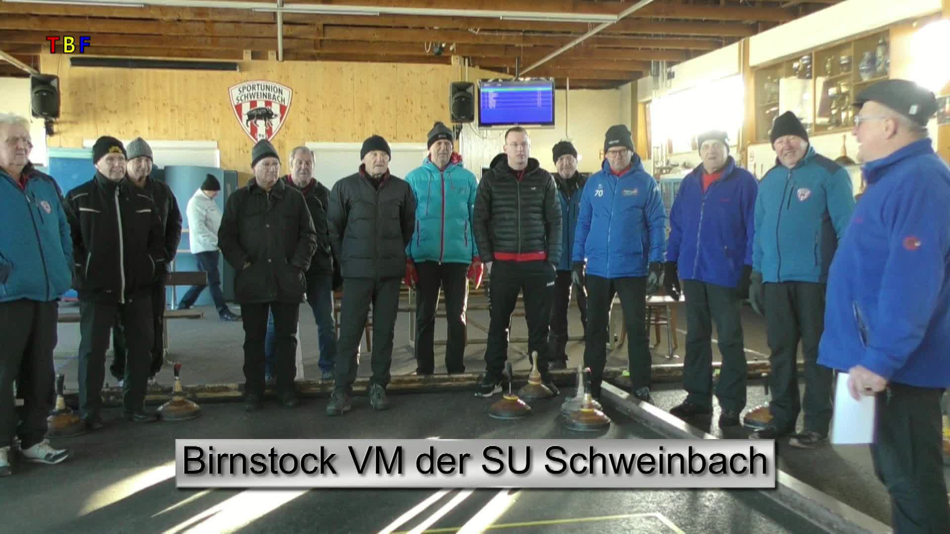 Birnstock VM der Sportunion Schweinbach
