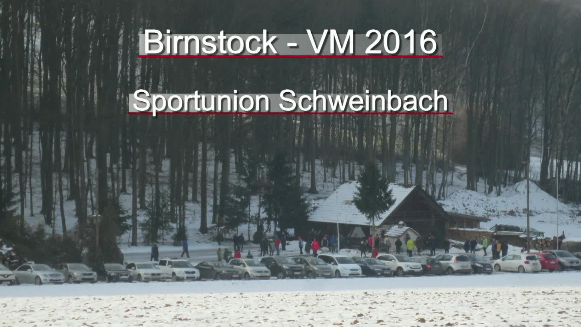 Birnstock- VM 2016 Sportunion Schweinbach