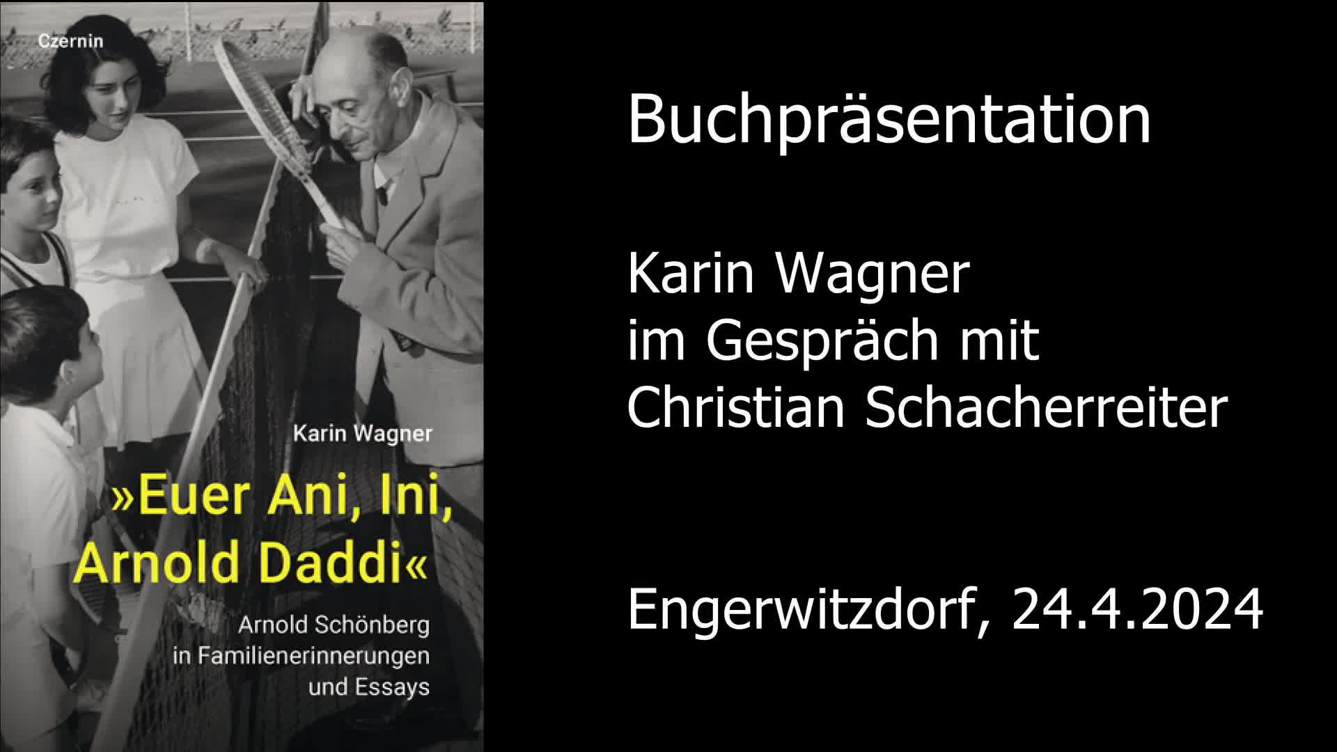 Buchpräsentation Karin Wagner 