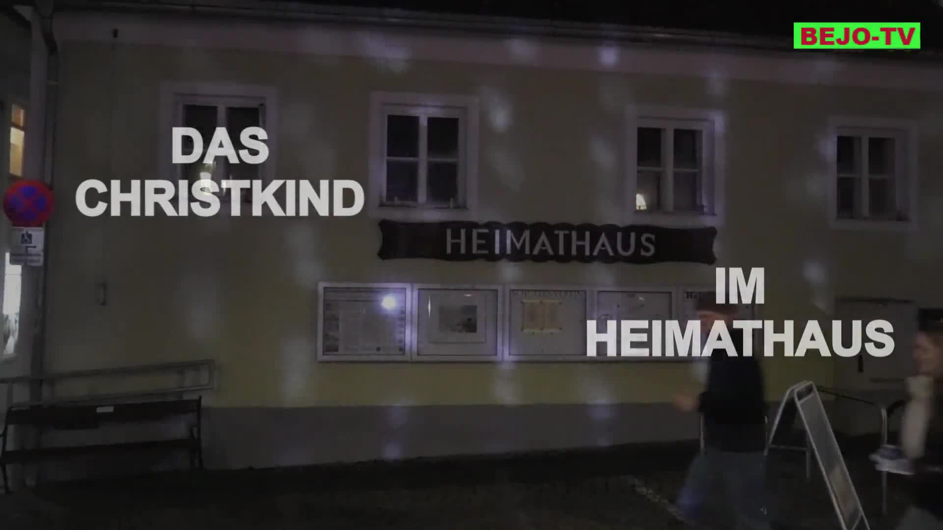 Das Christkind im Heimathaus