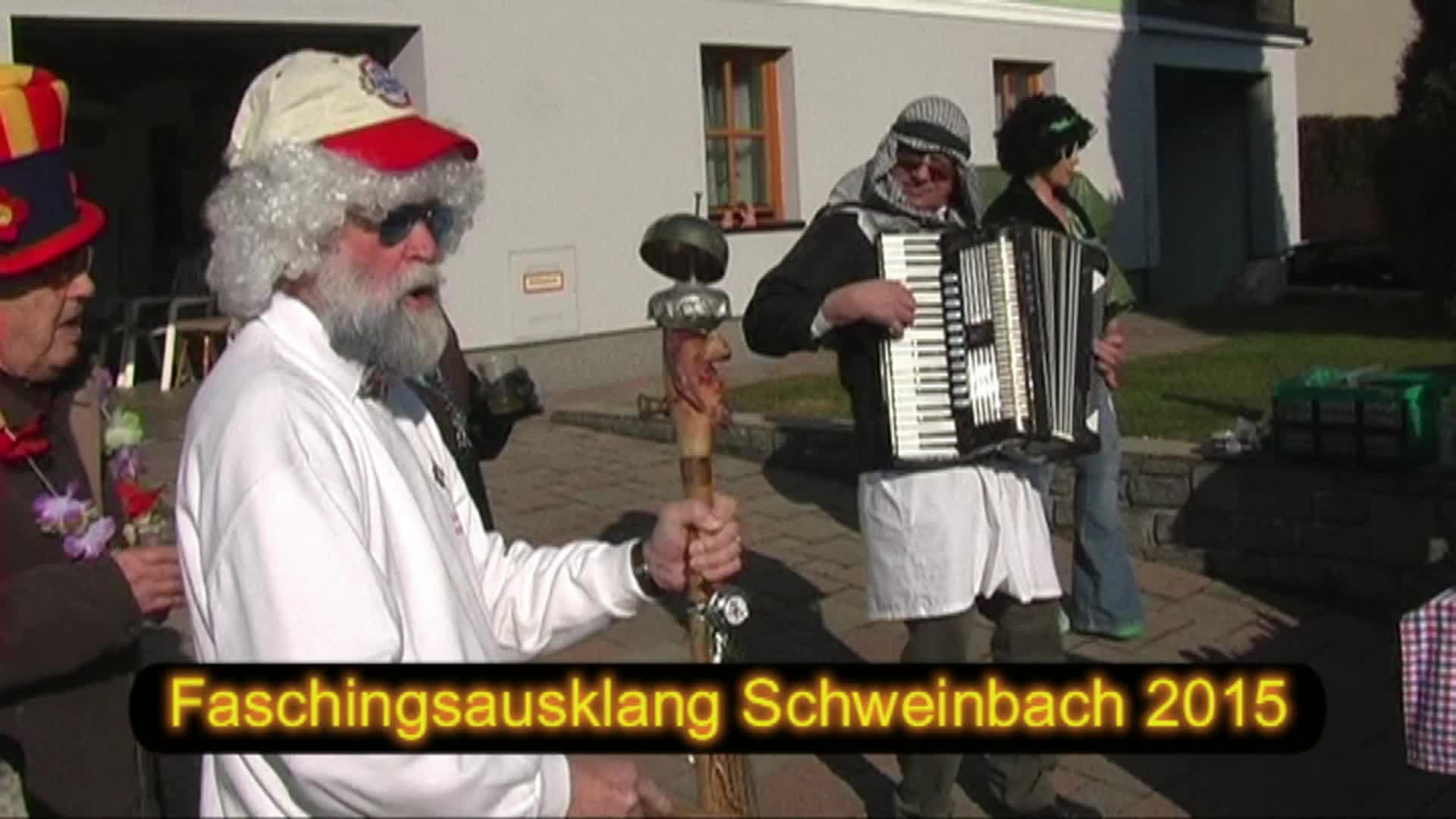 Faschingsausklang in Schweinbach 2015