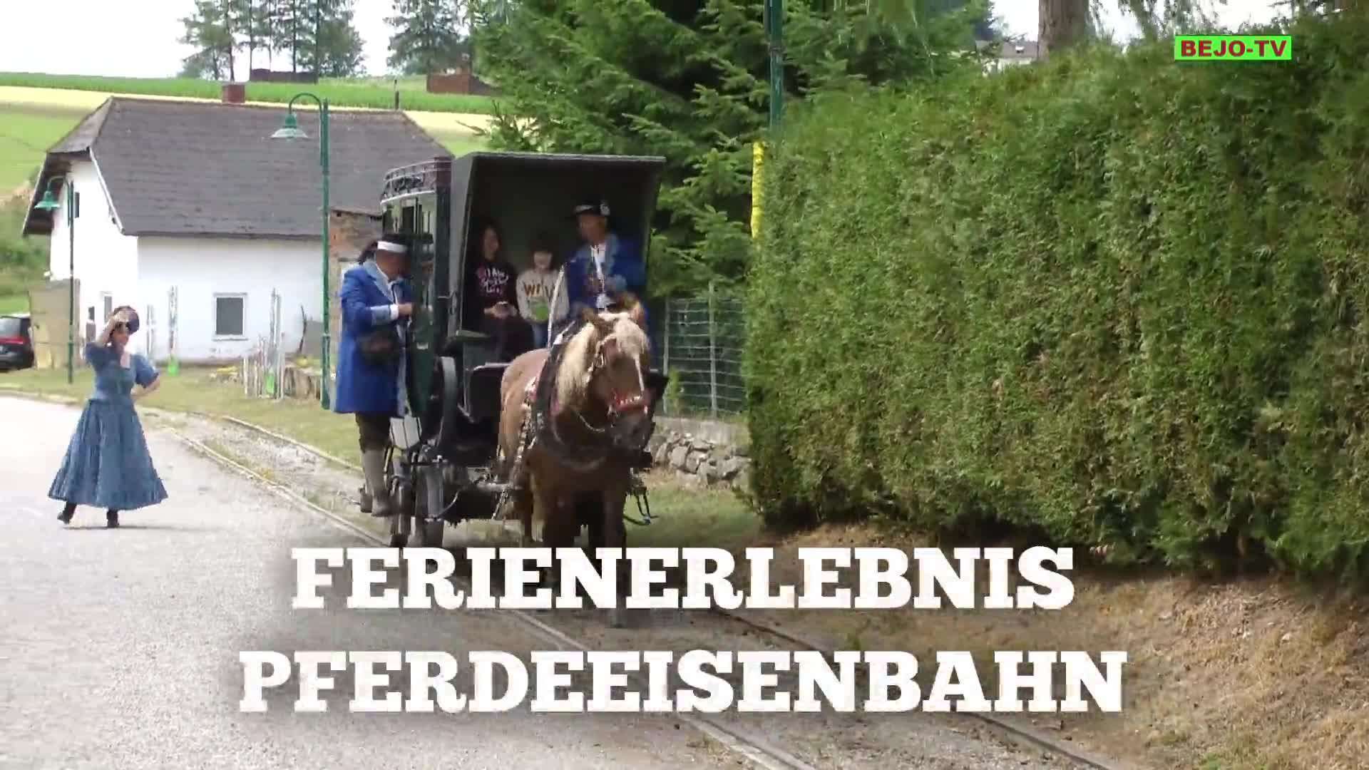 Ferienerlebnis Pferdeeisenbahn