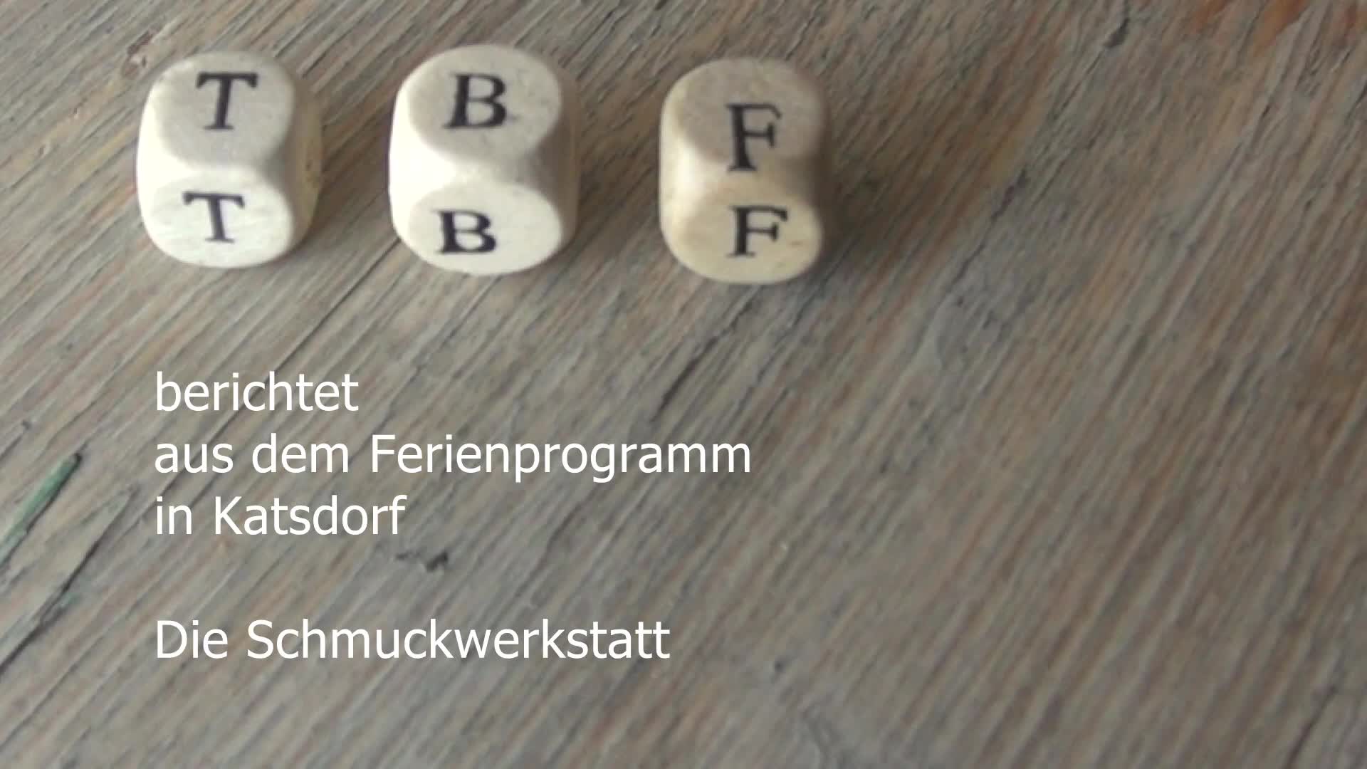 Ferienprogramm Katsdorf Schmuckwerkstatt