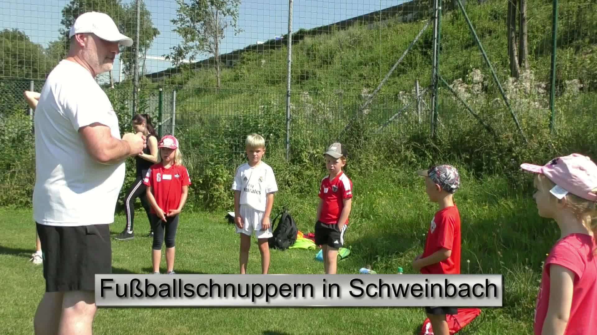 Fußballschnuppern in Schweinbach