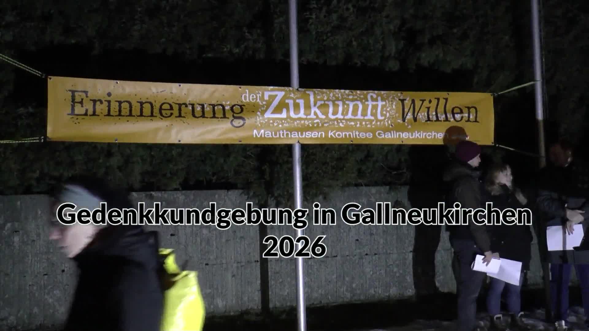 Gedenkkundgebung in Gallneukirchen 2026