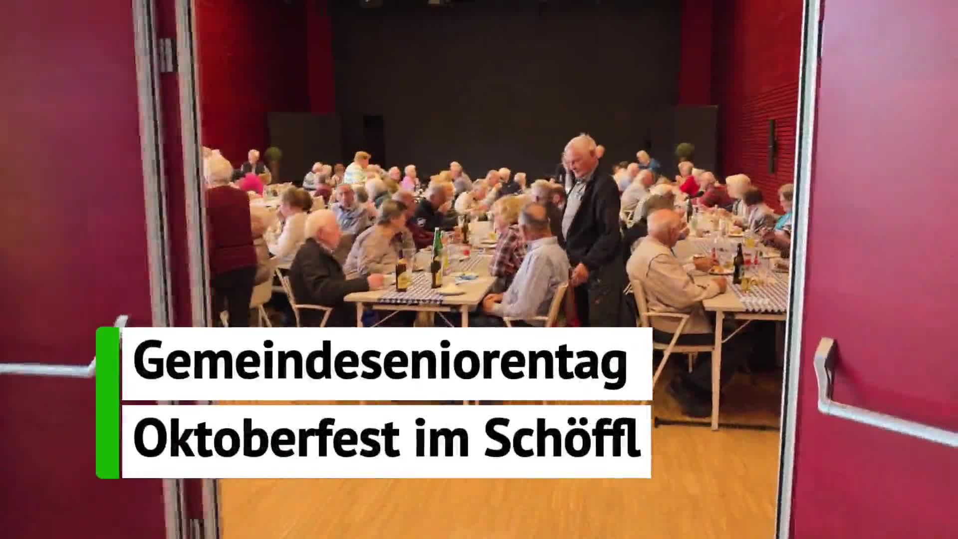 Gemeindeseniorentag - Oktoberfest im Schöffl