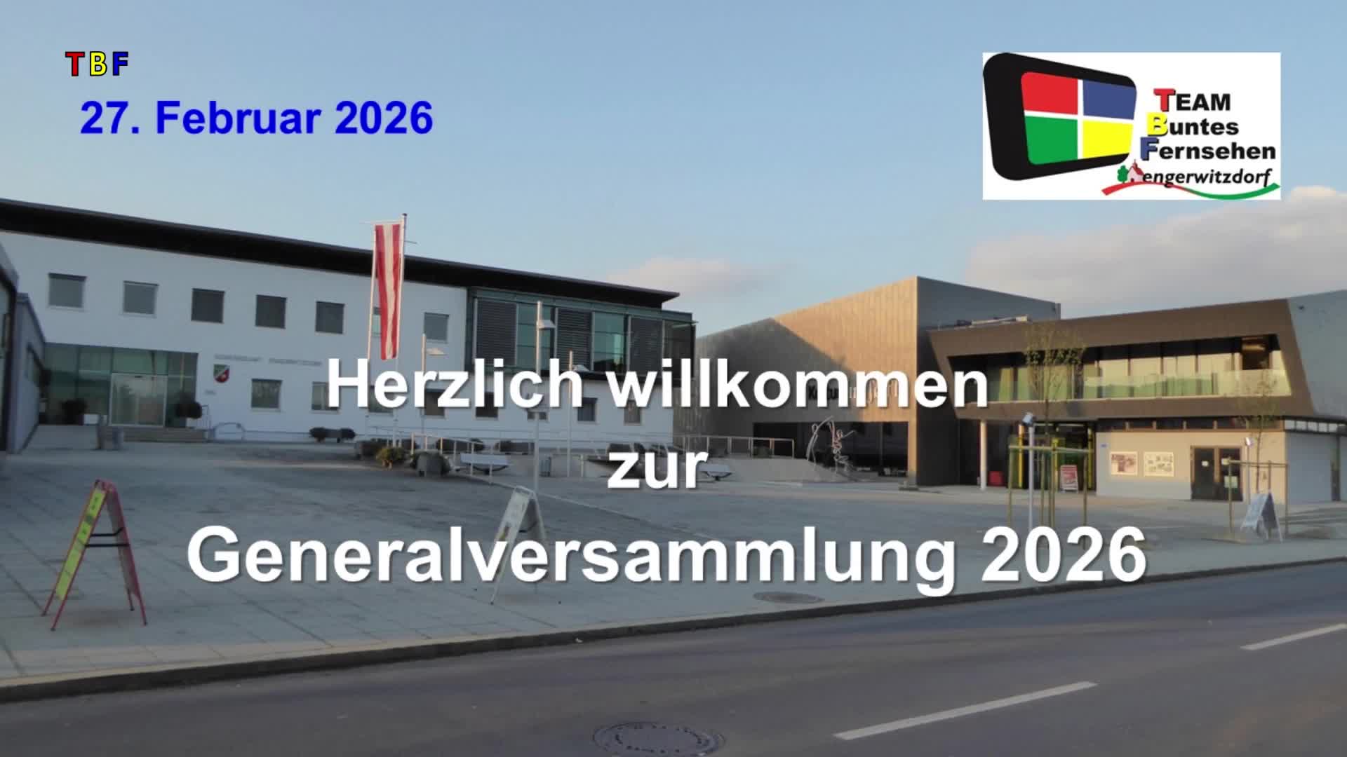 Generalversammlung 2026