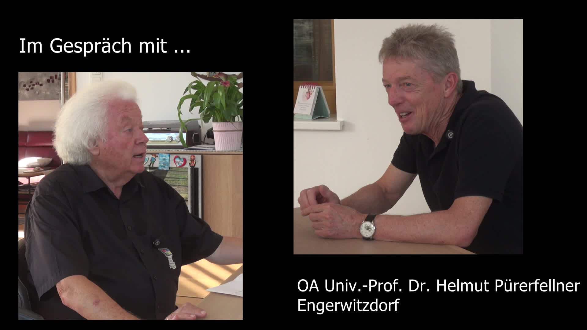 Im Gespräch mit OA Univ.-Prof. Dr. Helmut Pürerfellner