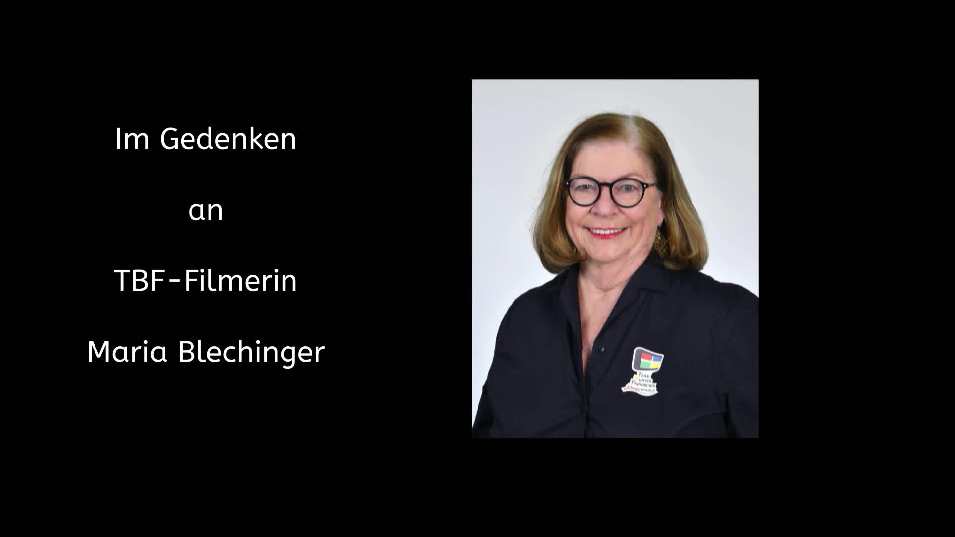 Im Gedenken an Maria Blechinger