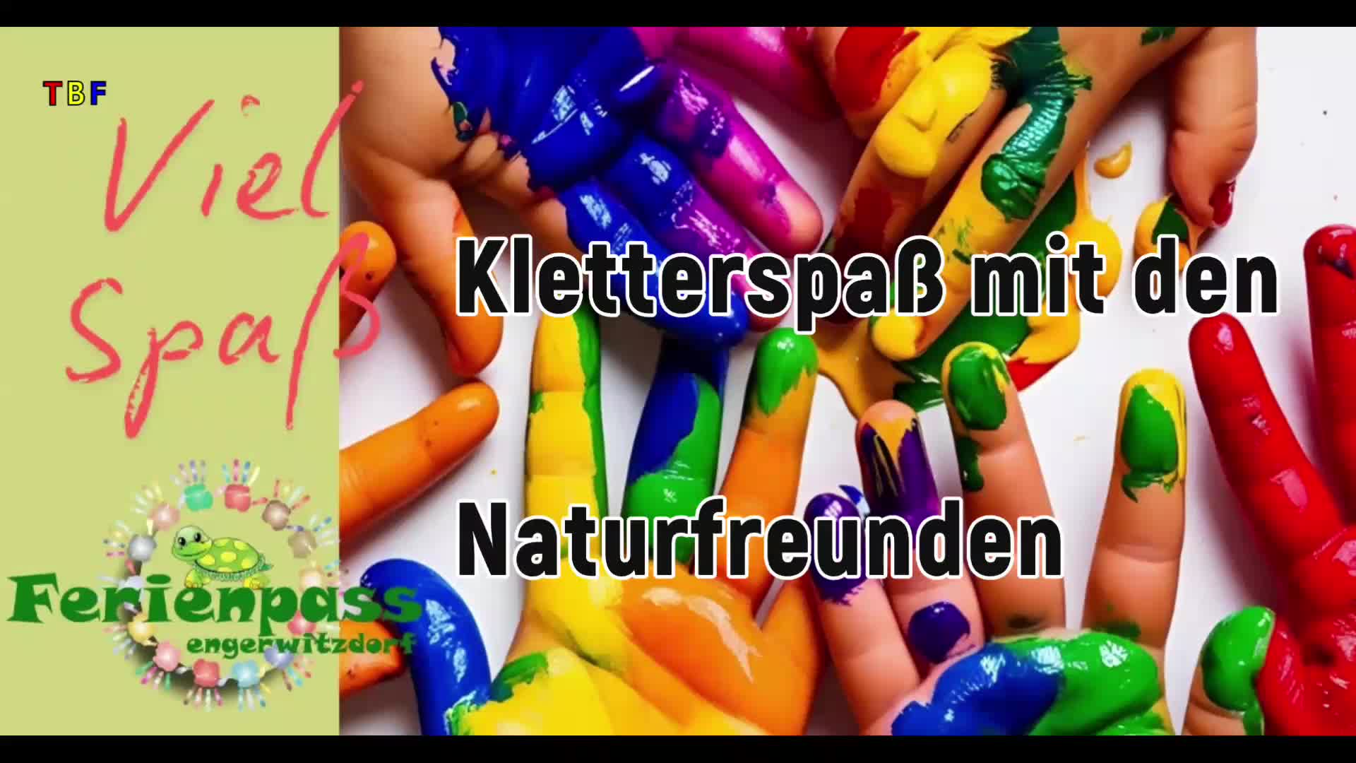 Kletterspaß mit den Naturfreunden