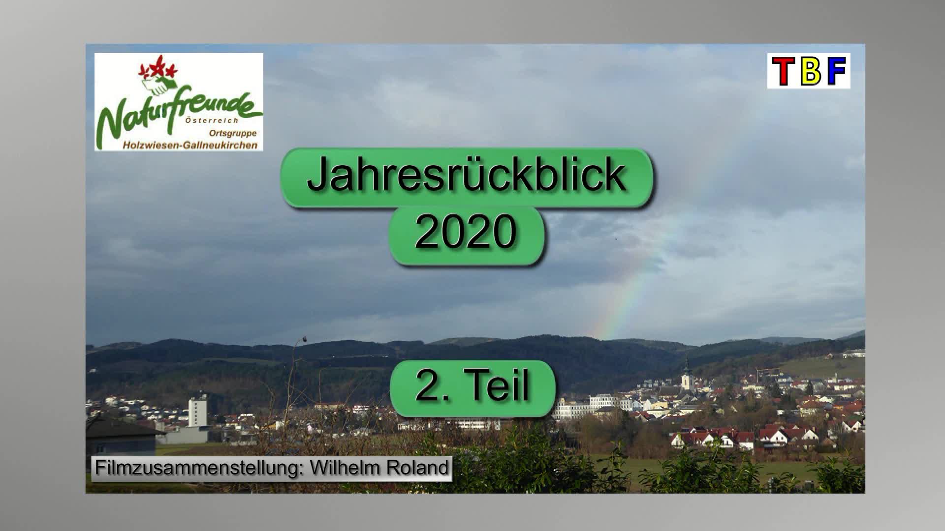 Naturfreunde Holzwiesen-Gallneukirchen Jahresrückblick 2020 Teil 2