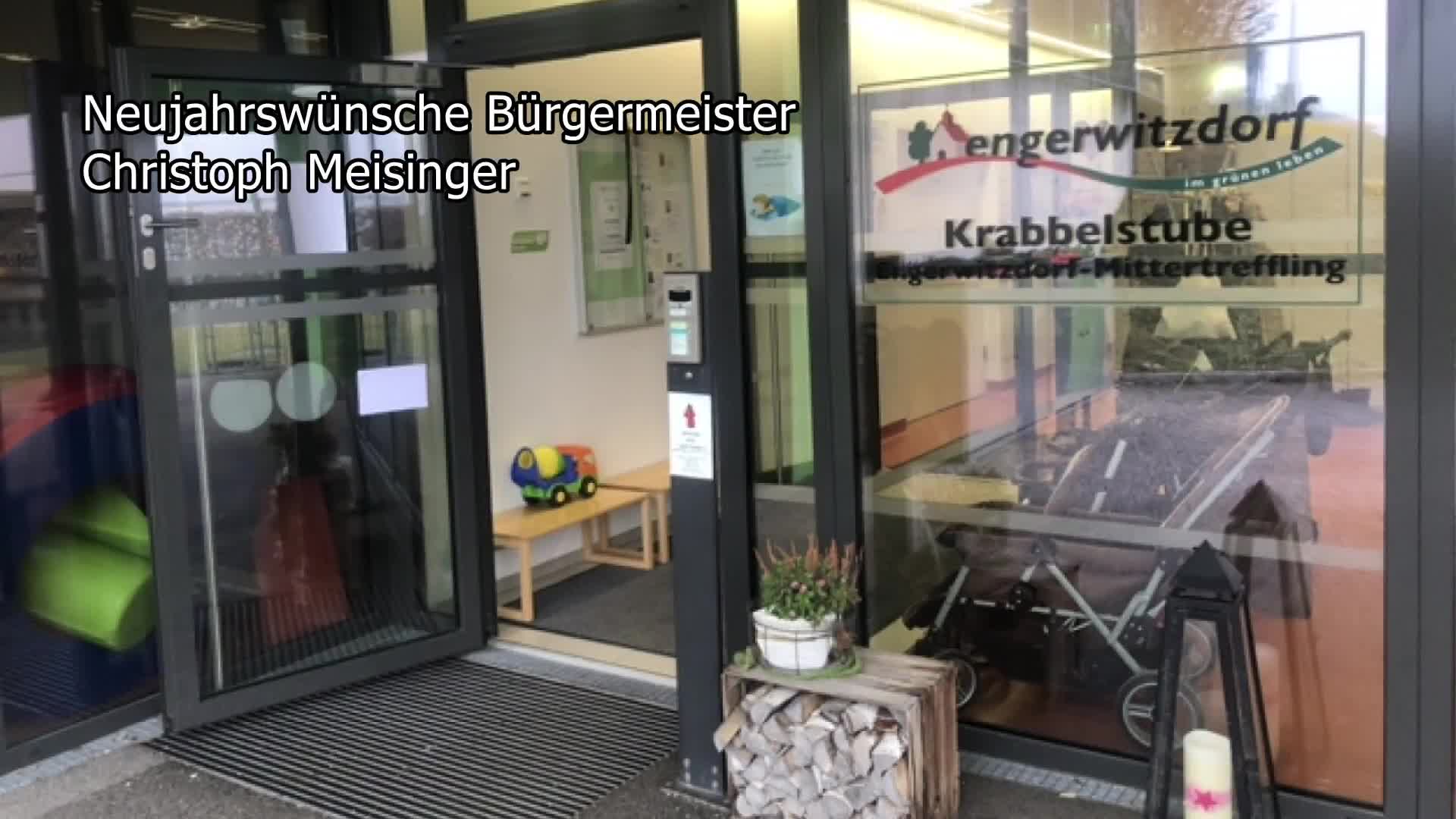 Neujahrswünsche Bürgermeister Meisinger