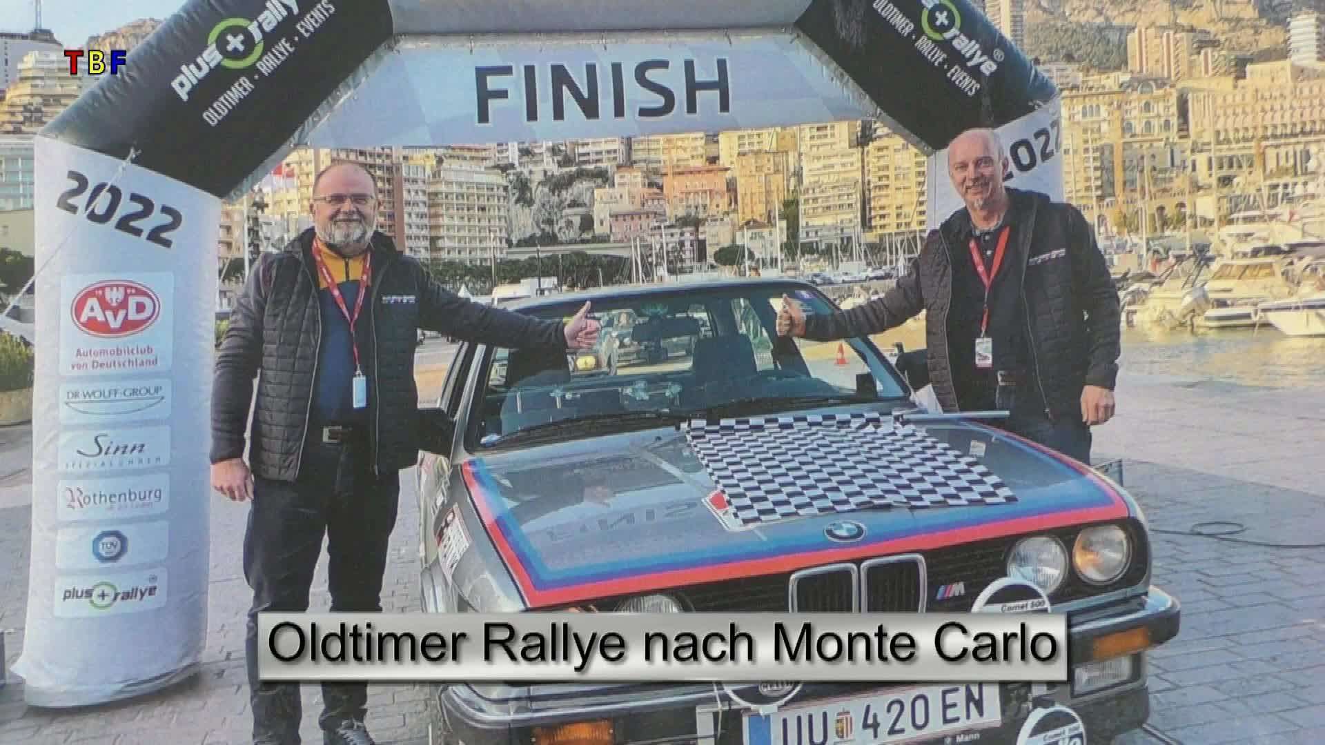 Oldtimer Rallye nach Monte Carlo