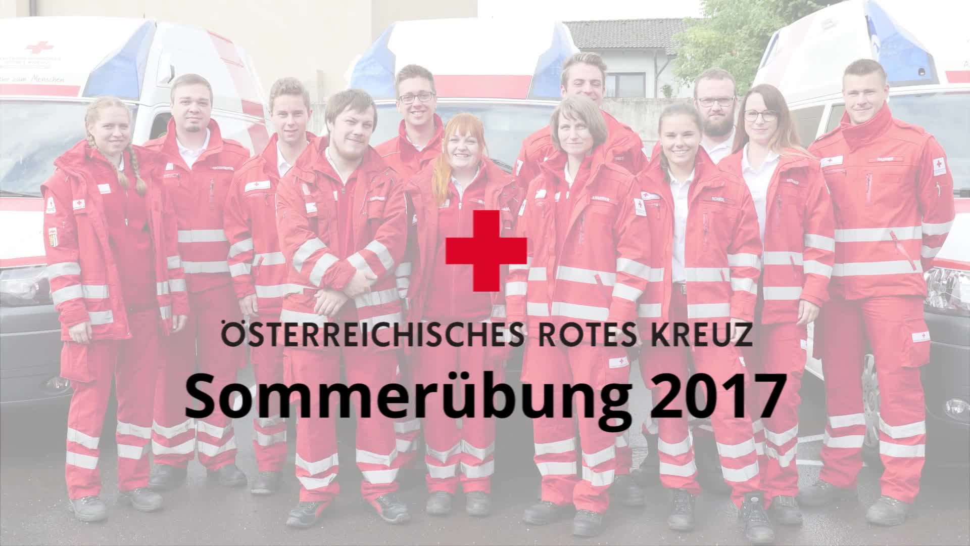 Sommerübung 2017 Rotes Kreuz Gallneukirchen 