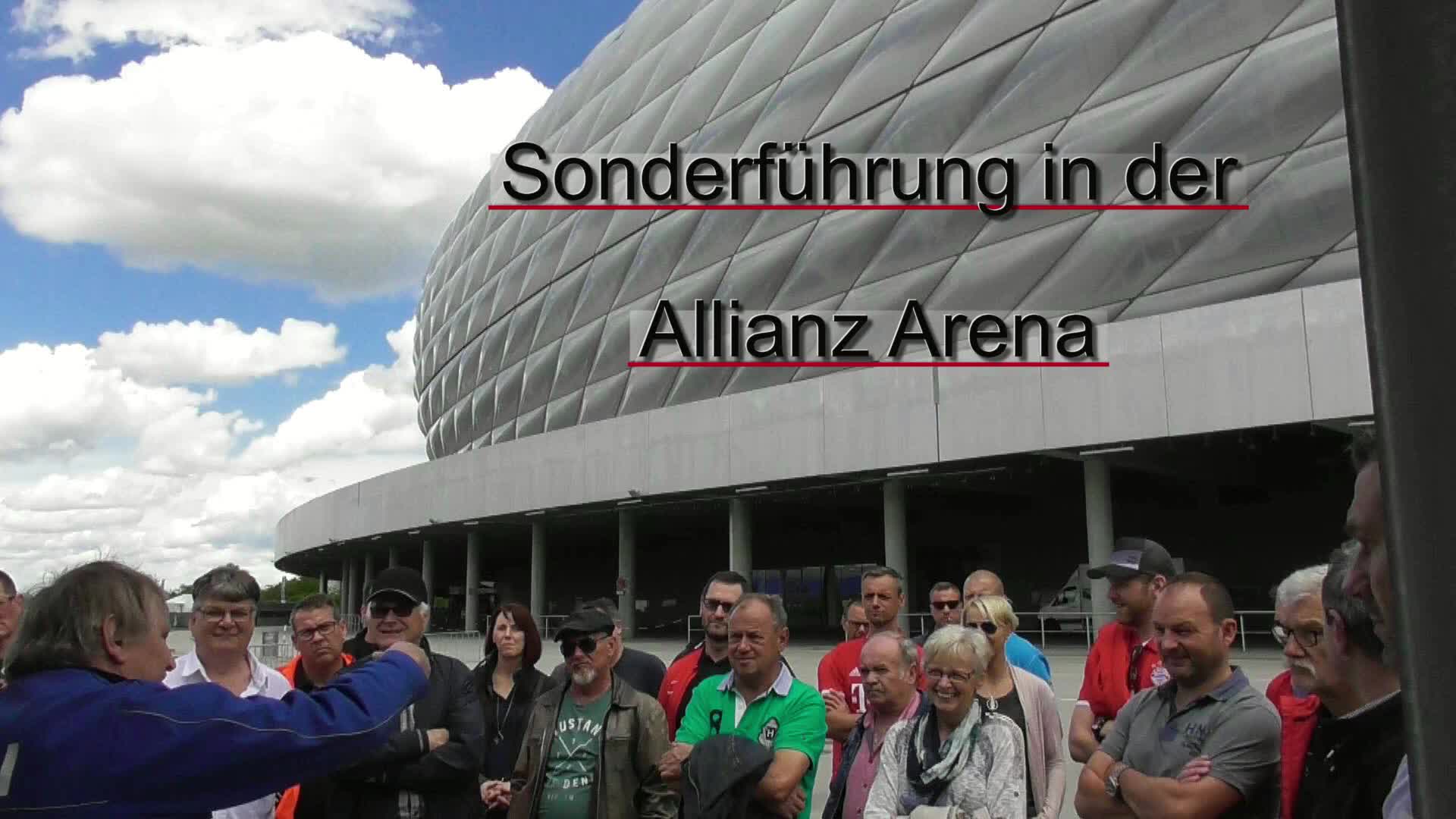 Sonderführung in der Allianz Arena
