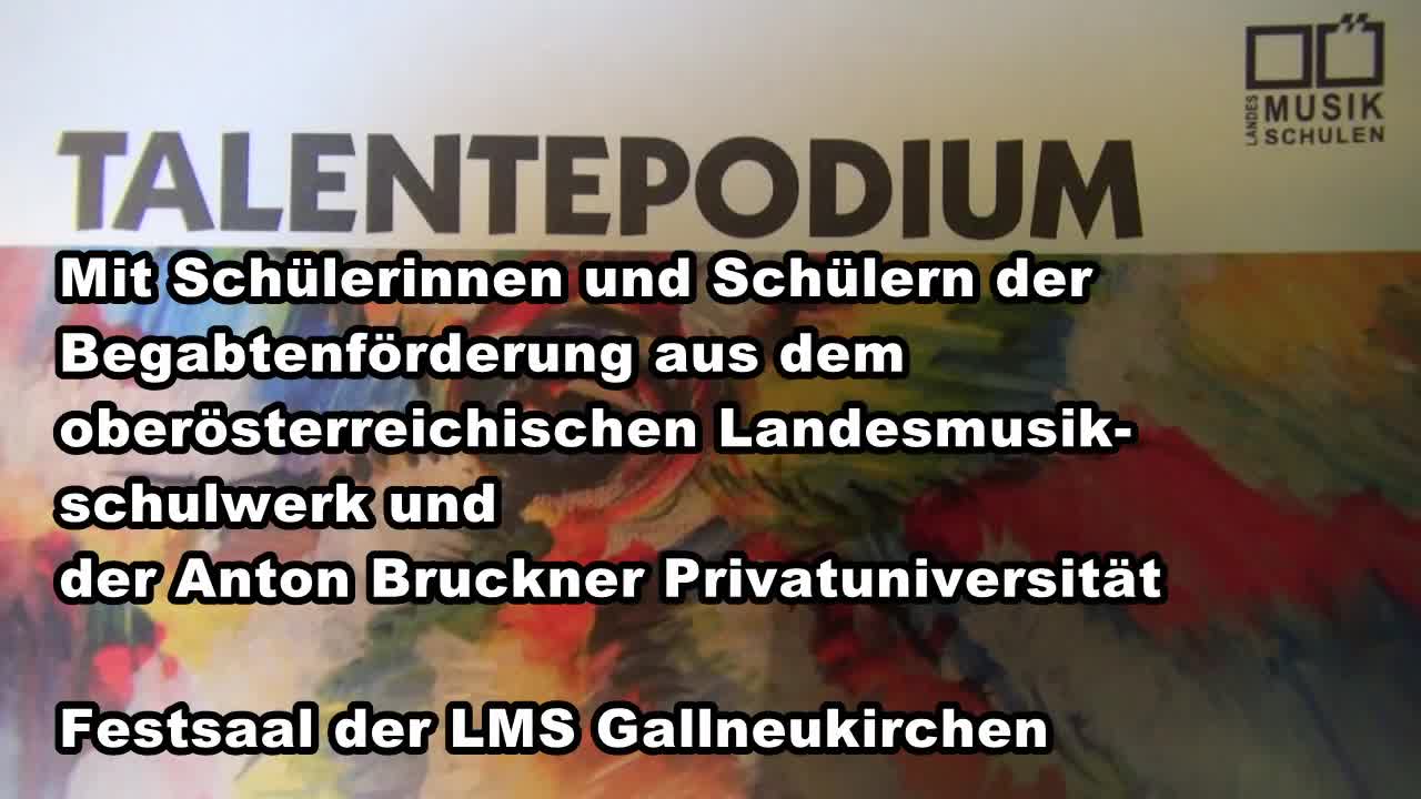 Talentepodium LMS Gallneukirchen