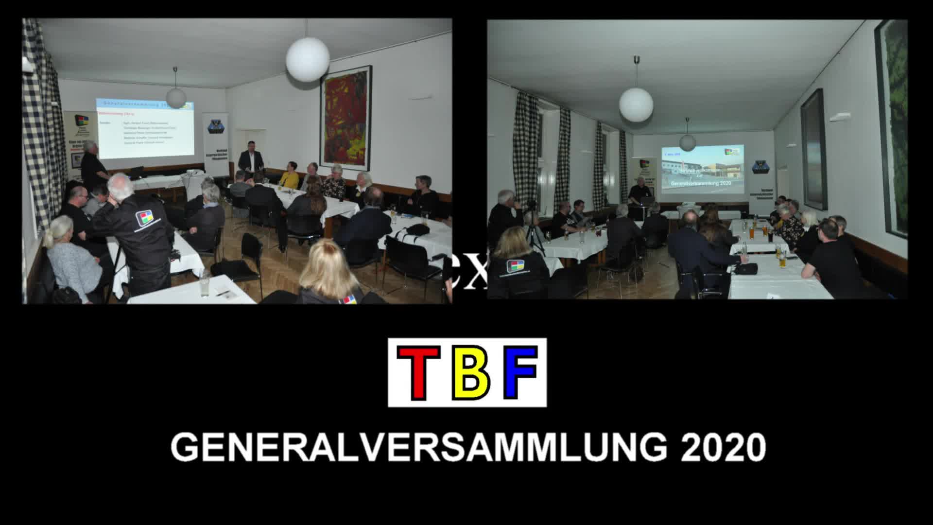 TBF - Generalversammlung 2020
