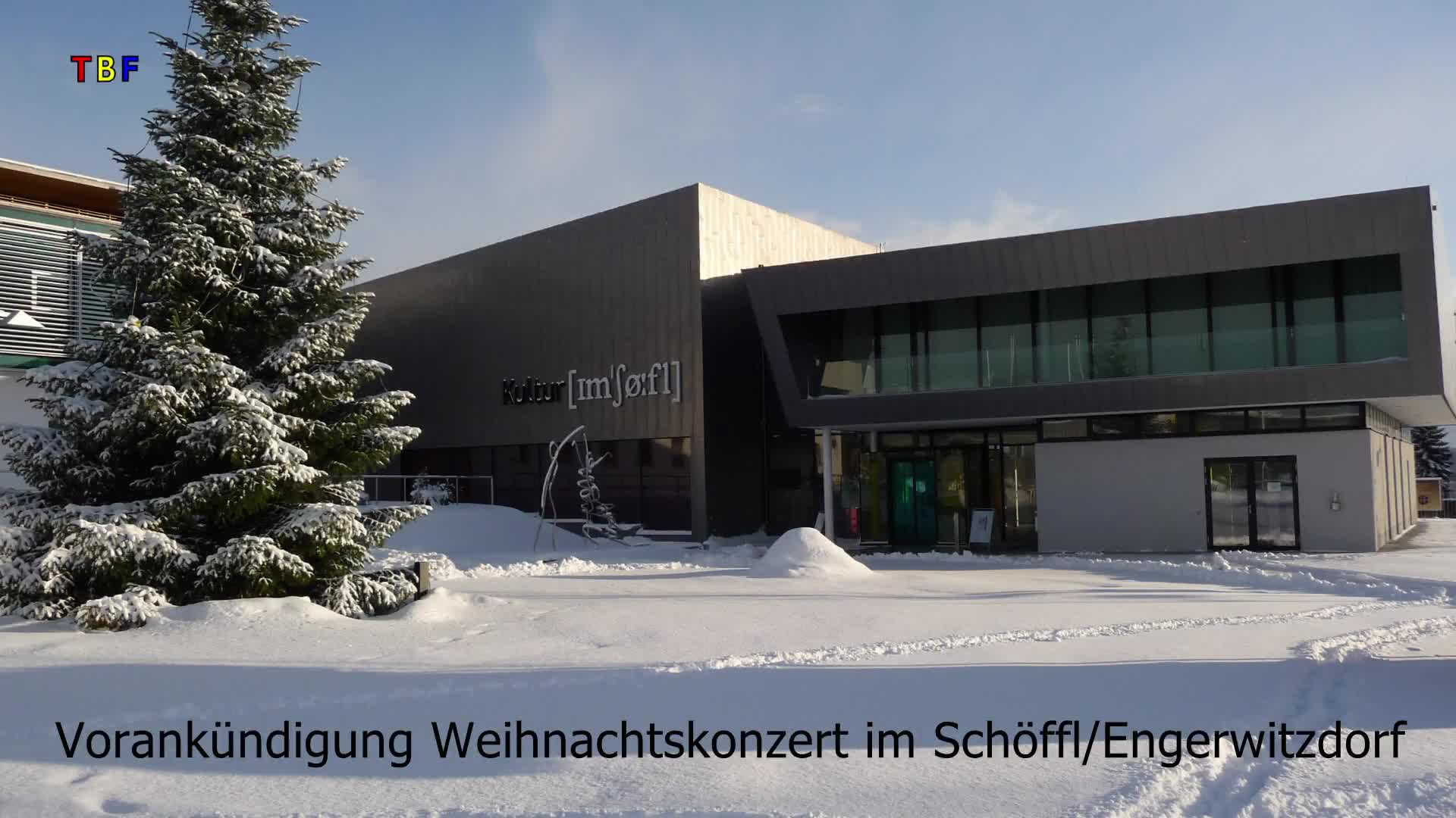 Vorankündigung Weihnachtskonzert im Schöffl