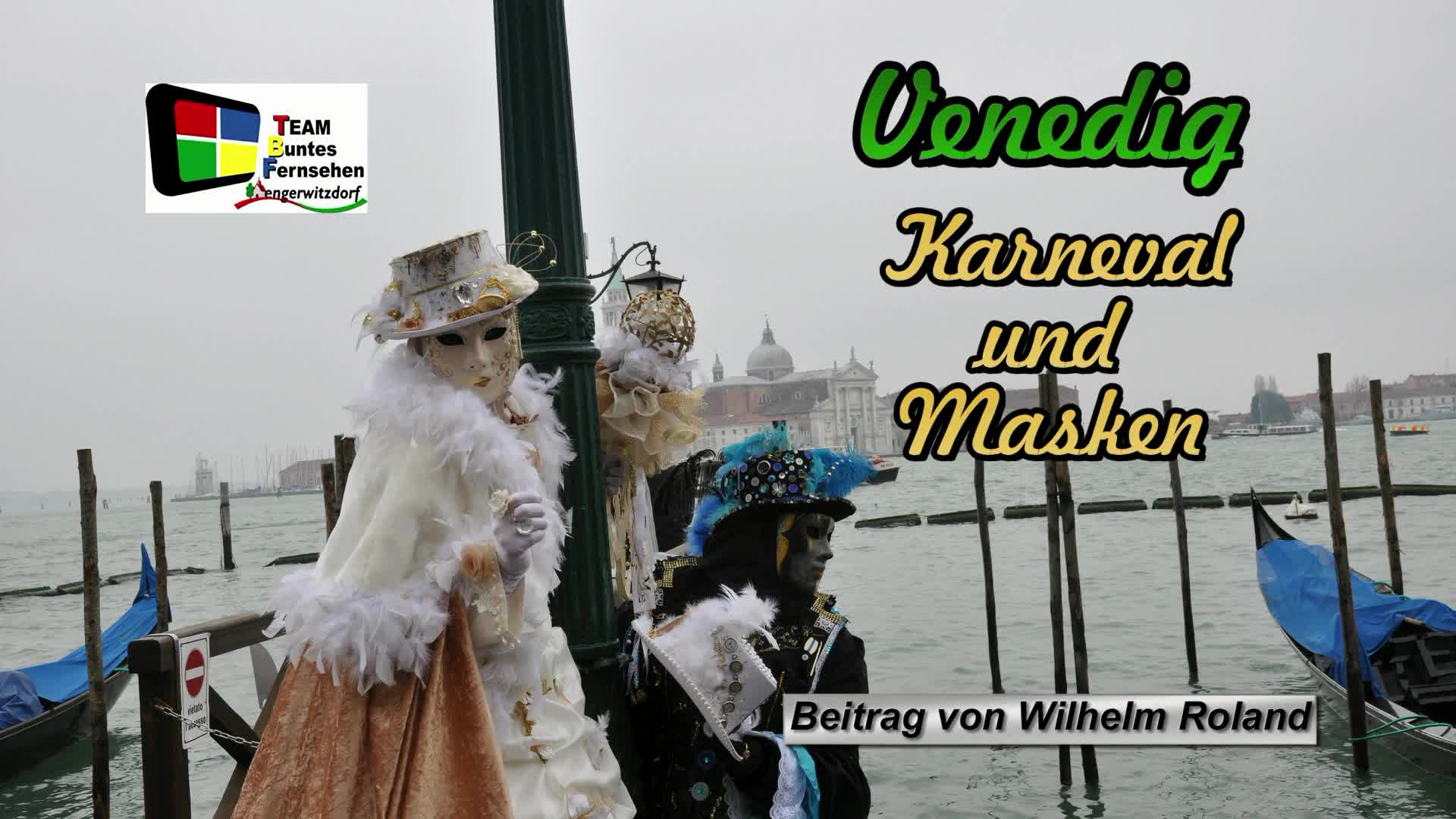 Venedig-Karneval und Masken