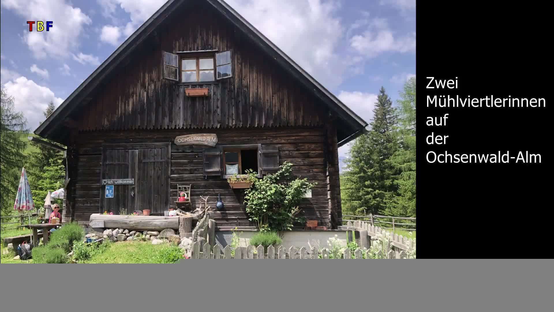 Zwei Mühlviertlerinnen auf der Ochsenwald-Alm